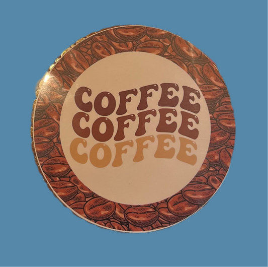 Coffee Car Freshies- Sweet Vanilla Scent